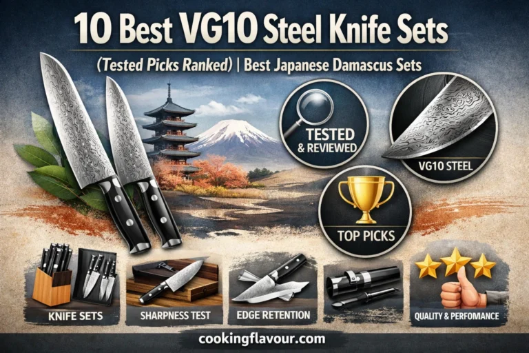 10 Best VG10 Steel Knife Sets in 2026 (Tested Picks Ranked) Best Japanese Damascus Sets