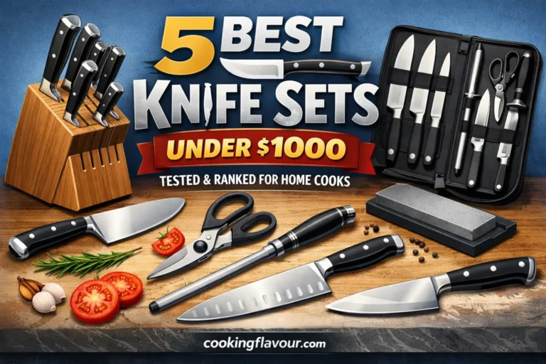 5 Best Knife Sets Under $1000 (2026) Tested & Ranked for Home Cooks