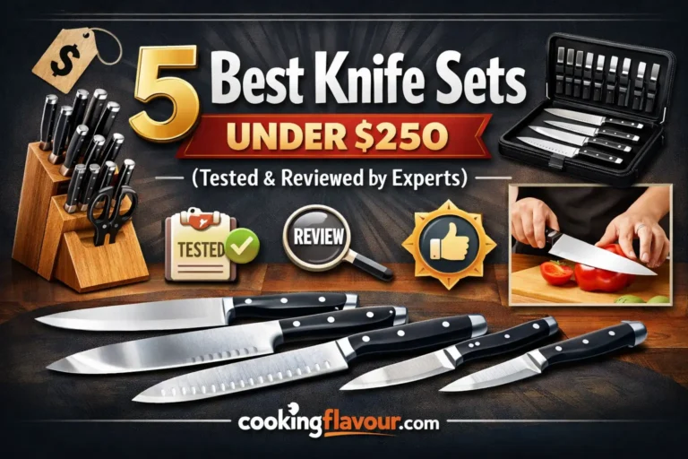 5 Best Knife Sets Under $250 in 2026 (Tested & Reviewed by Experts)