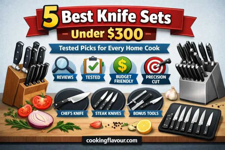 5 Best Knife Sets Under $300 (2026) Tested Picks for Every Home Cook
