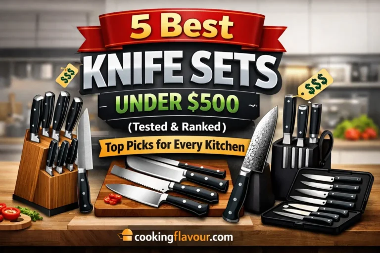 5 Best Knife Sets Under $500 in 2026 (Tested & Ranked) – Top Picks for Every Kitchen