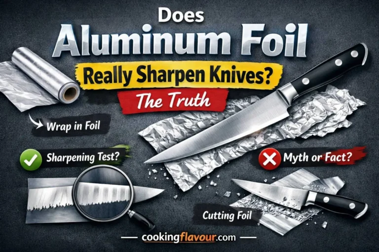 Aluminum Foil Really Sharpen Knives