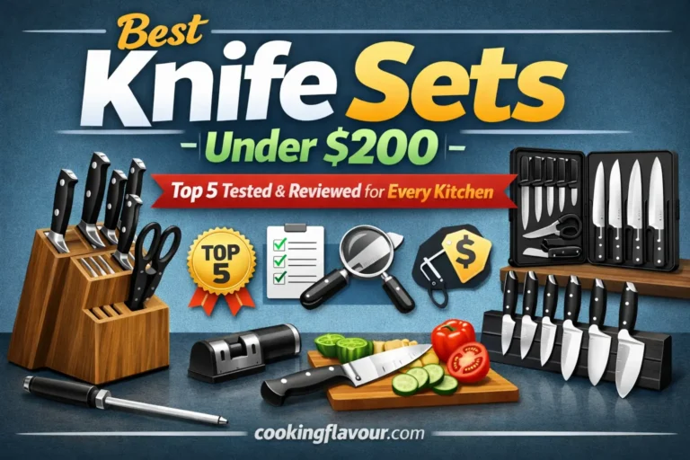 Best Knife Sets Under $200 (2026) Top 5 Tested & Reviewed for Every Kitchen