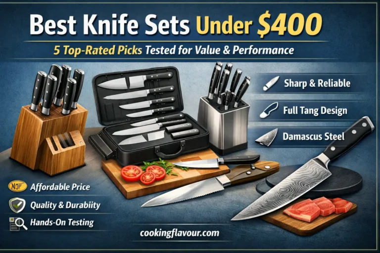 Best Knife Sets Under $400 (2026) 5 Top-Rated Picks Tested for Value & Performance