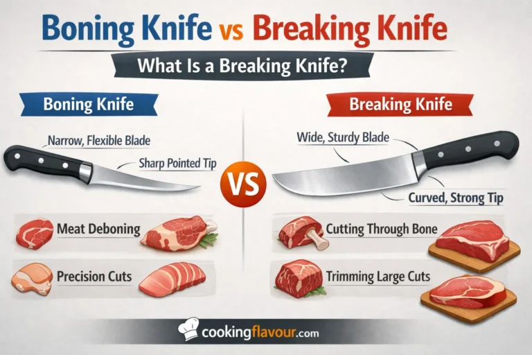 Boning Knife vs Breaking Knife
