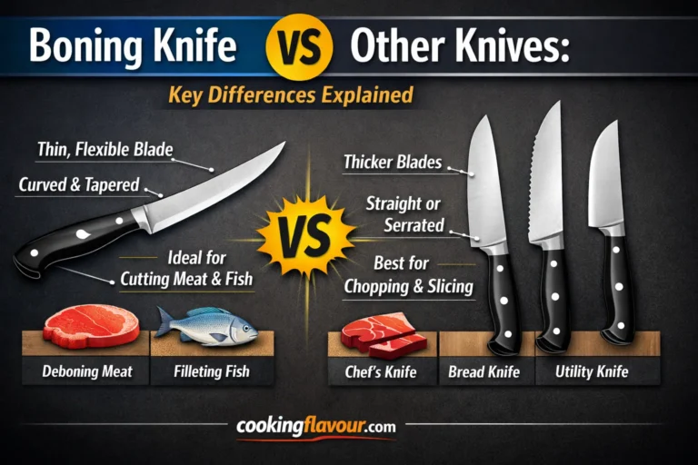 Boning Knife vs Other Knives