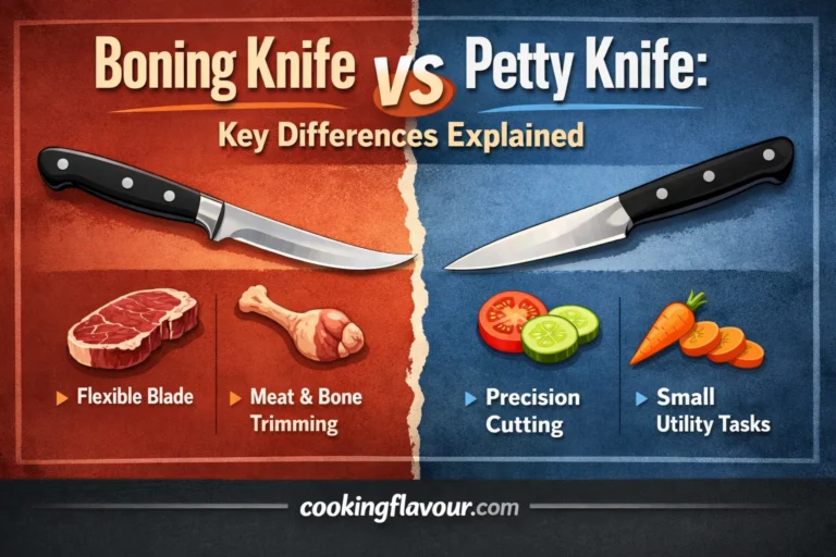 Boning Knife vs Petty Knife