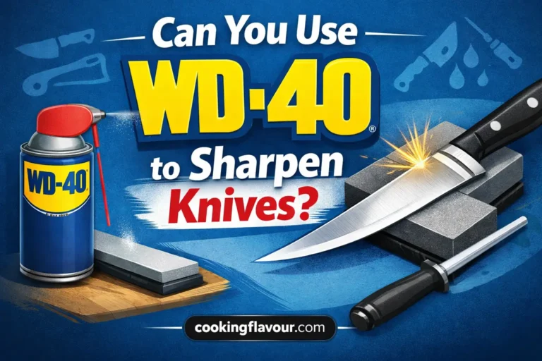 Can You Use WD-40 to Sharpen Knives