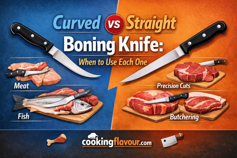 Curved vs Straight Boning Knife