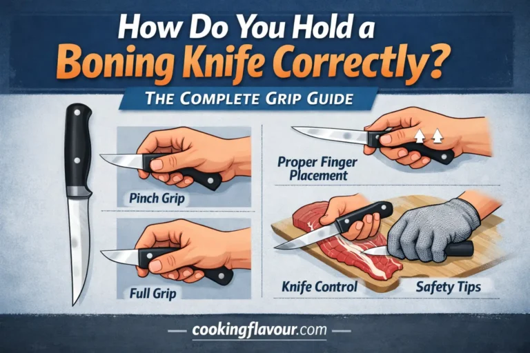 Hold a Boning Knife Correctly