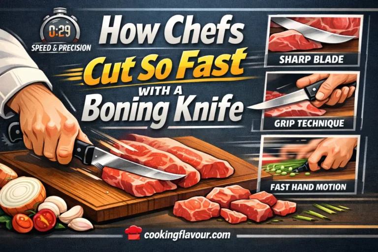 How Chefs Cut So Fast With a Boning Knife