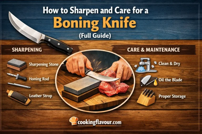 Sharpen and Care for a Boning Knife