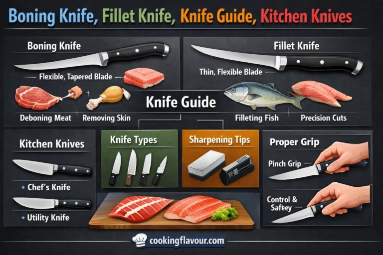boning knife, fillet knife, knife guide, kitchen knives,
