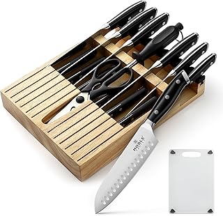 Knife Block N NOBLE FAMILY 16Pcs