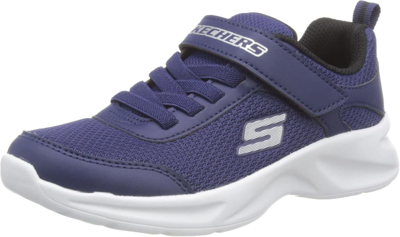 Skechers Boys' Dynamic Sneaker Lightweight Design with Breathable Mesh