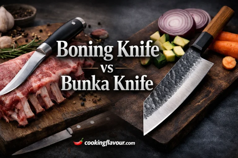 Boning Knife vs Bunka Knife