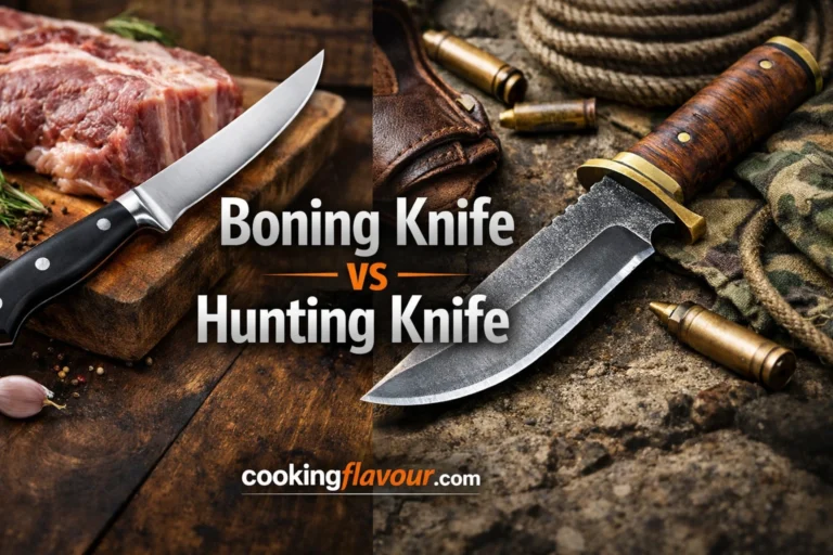 Boning Knife vs Hunting Knife