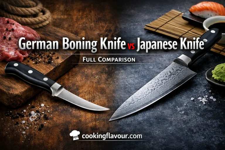 German Boning Knife vs Japanese Knife