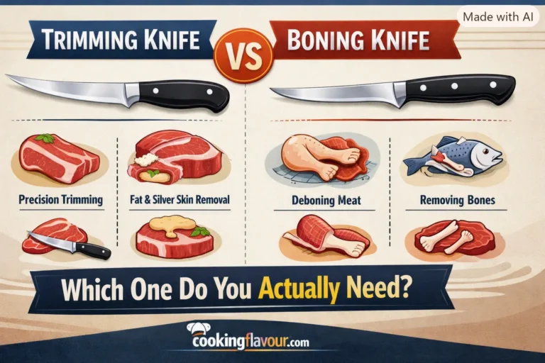 Trimming Knife vs Boning Knife