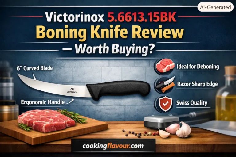 Victorinox 5.6613.15BK Boning Knife