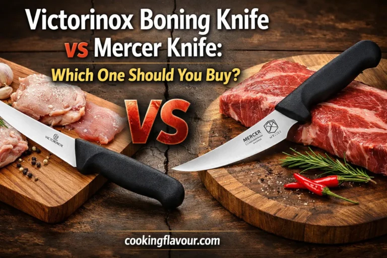 Victorinox Boning Knife vs Mercer Knife