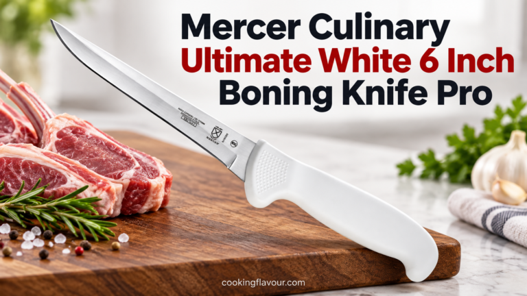 Mercer Culinary Ultimate White 6 Inch Boning Knife