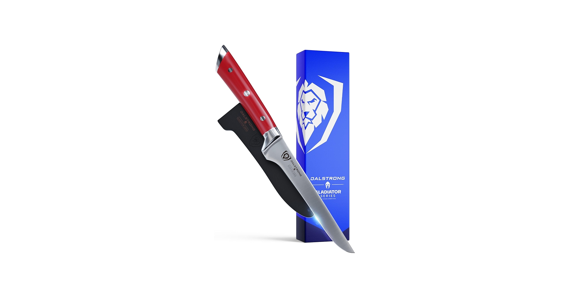Dalstrong Gladiator Series 6″ Boning Knife, Crimson Red