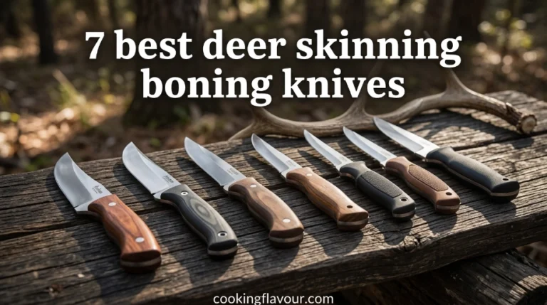 7 best deer skinning boning knives