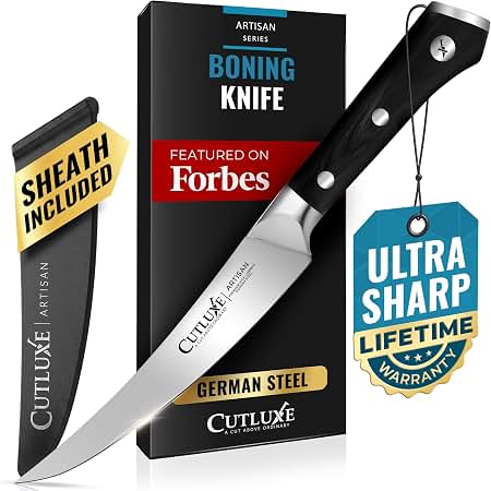 Cutluxe Artisan Series 6″ Boning Knife