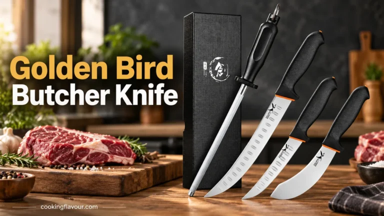 Golden Bird Butcher Knife