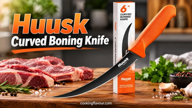Huusk Curved Boning Knife