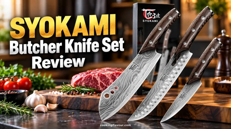 SYOKAMI Butcher Knife Set Review