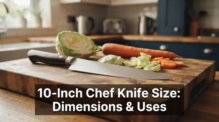 10-Inch Chef Knife Size Dimensions & Uses
