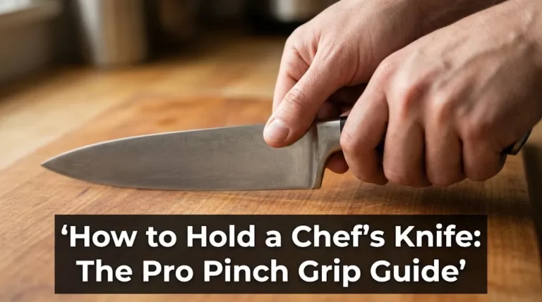 How to Hold a Chef's Knife