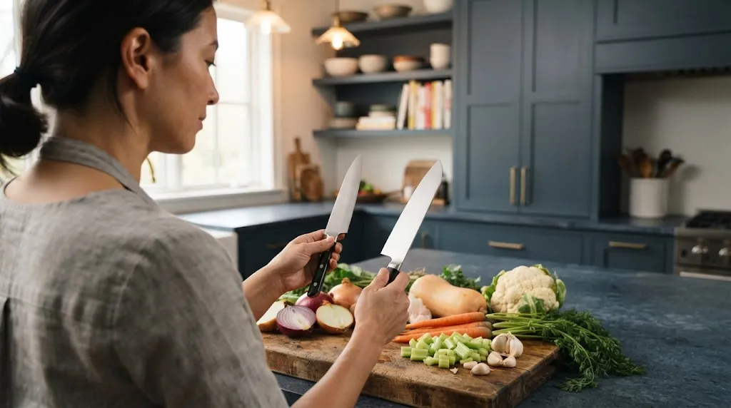 How to Choose Between Hollow Grind and Standard Chef's Knives