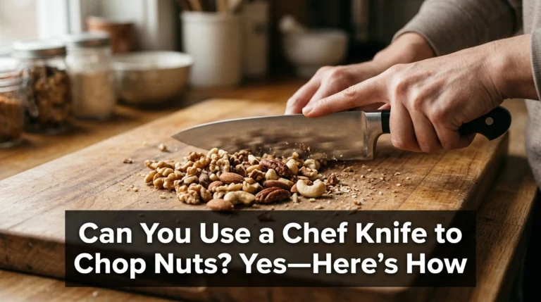 Can You Use a Chef Knife to Chop Nuts