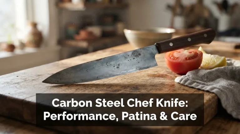 Carbon Steel Chef Knife Performance, Patina & Care