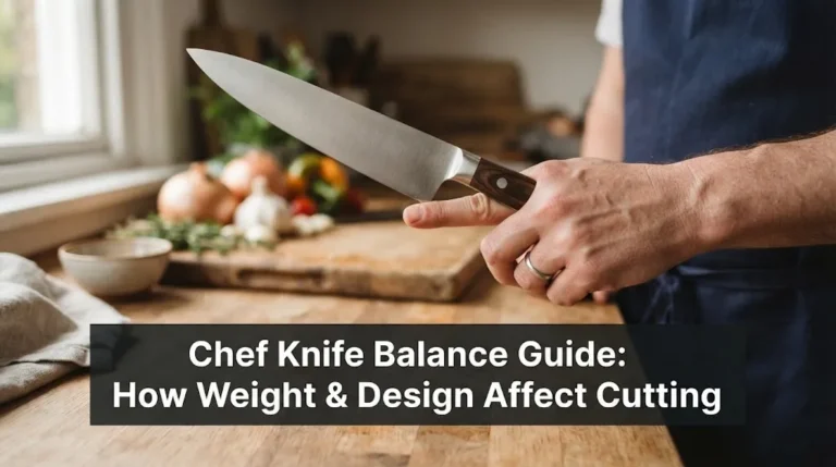 Chef Knife Balance Guide How Weight & Design Affect Cutting