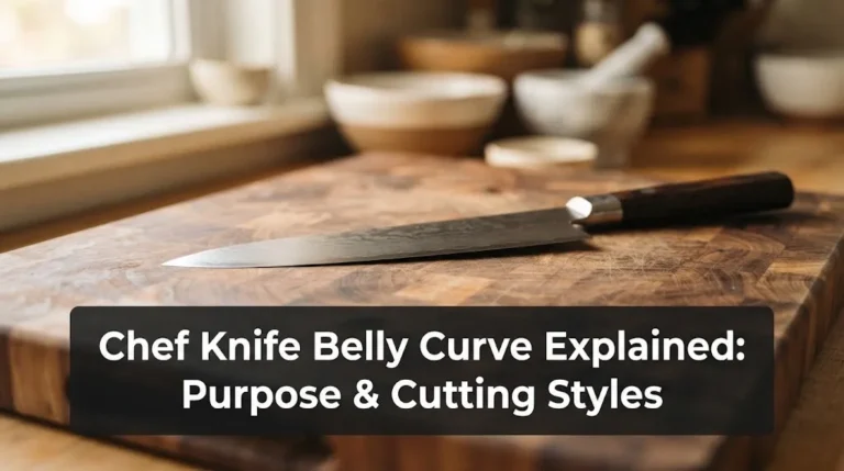 Chef Knife Belly Curve Explained