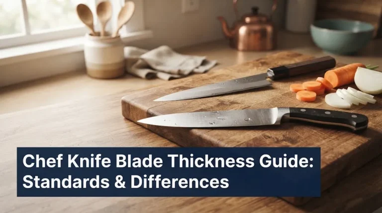 Chef Knife Blade Thickness Guide Standards & Differences