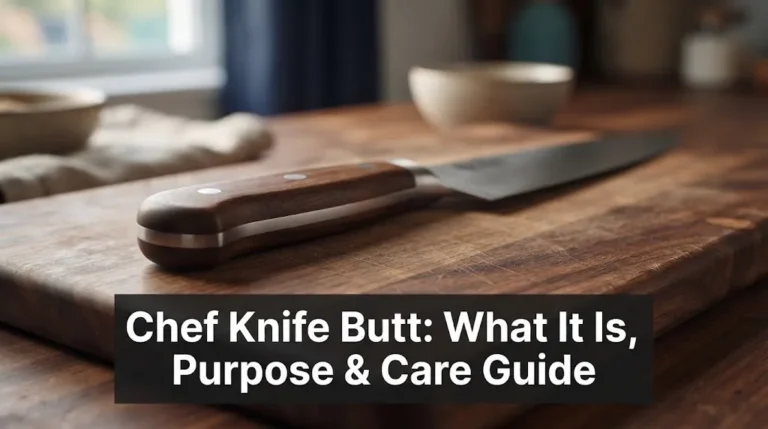 Chef Knife Butt