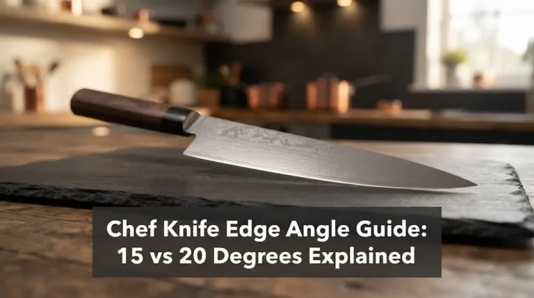 Chef Knife Edge Angle Guide