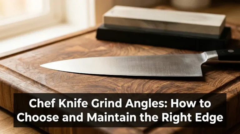 Chef Knife Grind Angles