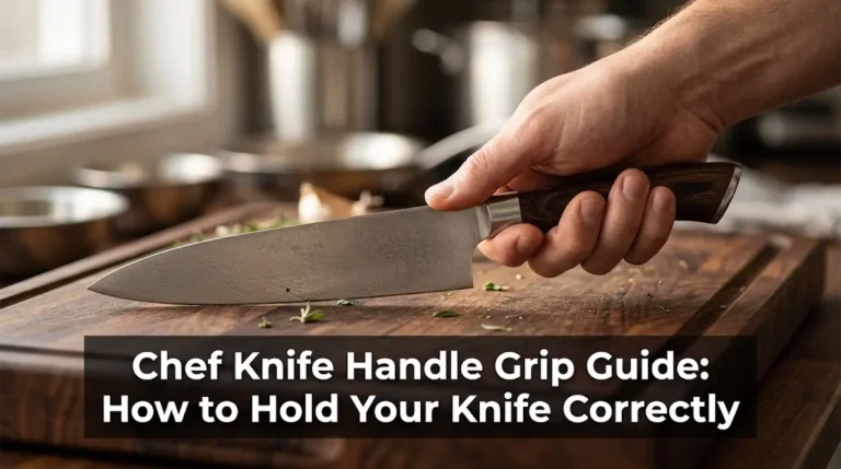 Chef Knife Handle Grip Guide