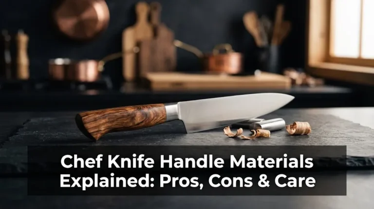 Chef Knife Handle Materials Explained