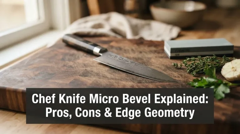 Chef Knife Micro Bevel Explained