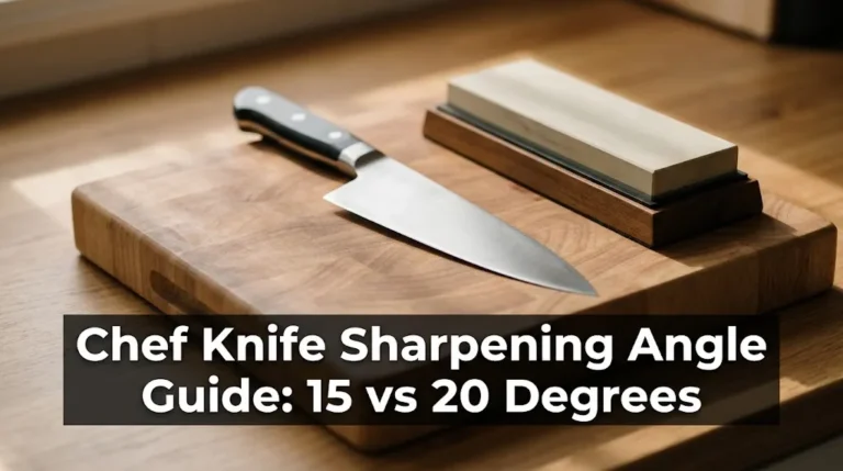 Chef Knife Sharpening Angle Guide