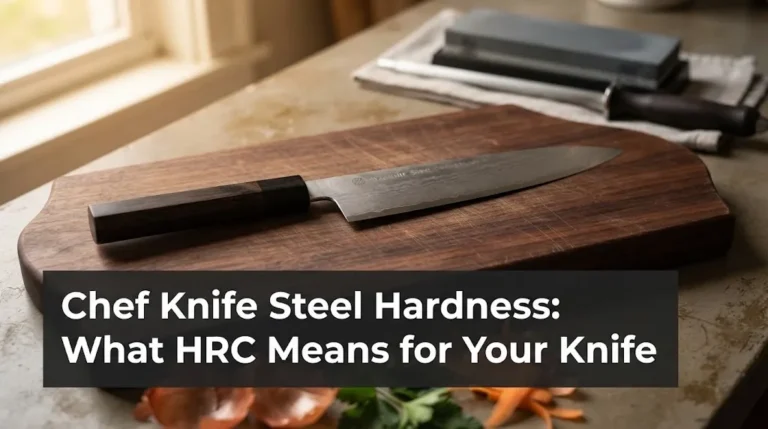 Chef Knife Steel Hardness What HRC Means for Your Knife
