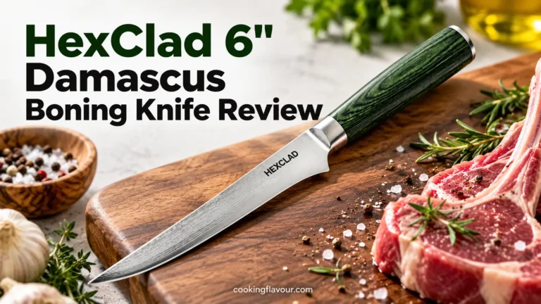 HexClad 6 Damascus Boning Knife Review