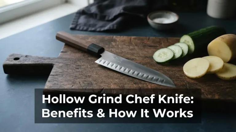 Hollow Grind Chef Knife